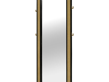 Benson - Standing Floor Mirror - Black