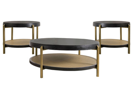 Benson - Round Coffee And End Table Set