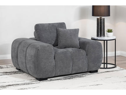 Plather - Track Arm Accent Chair