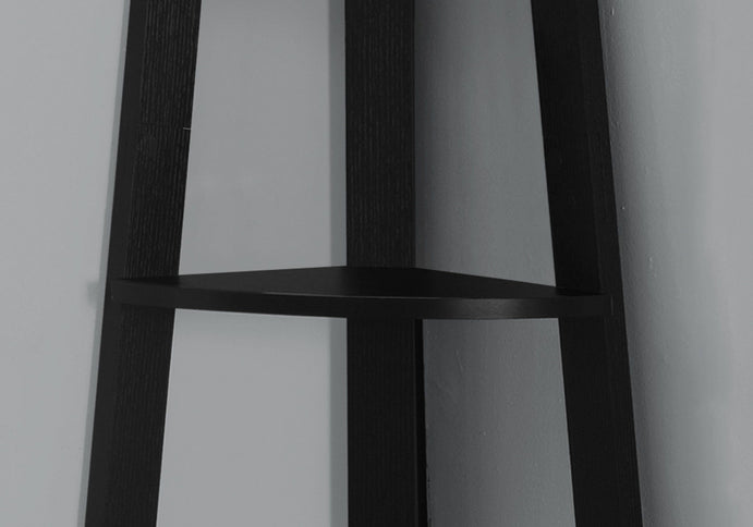 Bookshelf, Bookcase, Etagere, Corner, 5 Tier, For Office, Contemporary & Modern