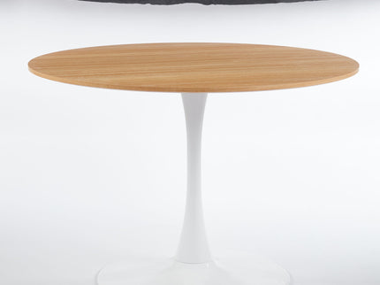 Mid-Century Tulip Dining Table With Round Top