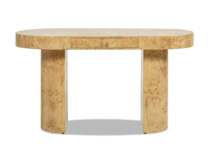 Jesse - Single Drawer Oval Computer Desk