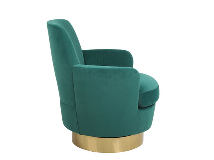Teddy Swivel Barrel Chair, Swivel Accent Chairs Armchair For Living Room