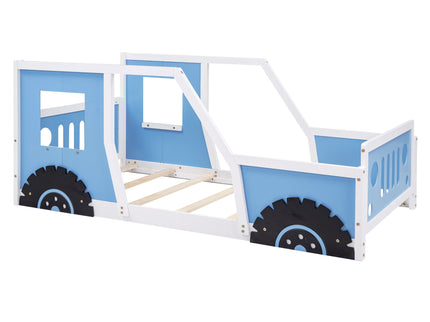 Classic Car Shaped Platform Bed With Wheels