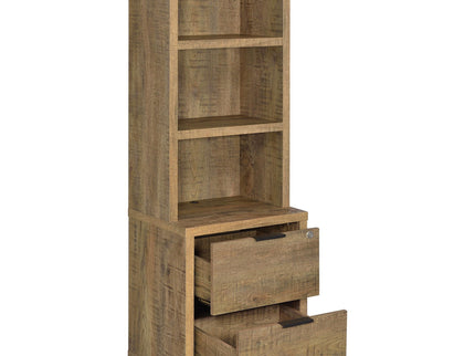 Geary - 3 Piece Wall Unit Bookcase Set With USB Storage