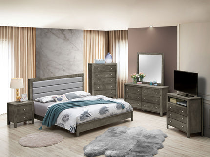 Transitional Modern Design Bed