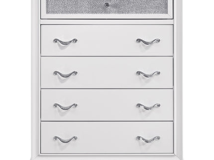 Randall - 5 Drawer Chest - White