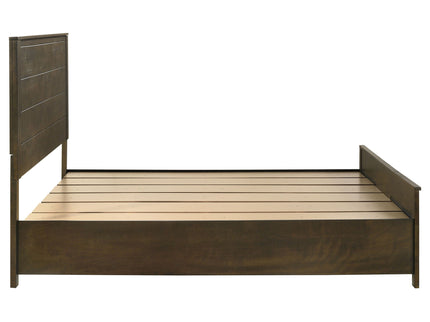 Greely - Eastern King Storage Bed - Brown