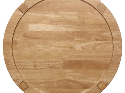 Elliott - 2 Piece Round Coffee And End Table Set - Maple