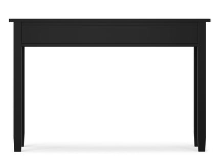 Warm Shaker - Writing Desk With Drawers - Black