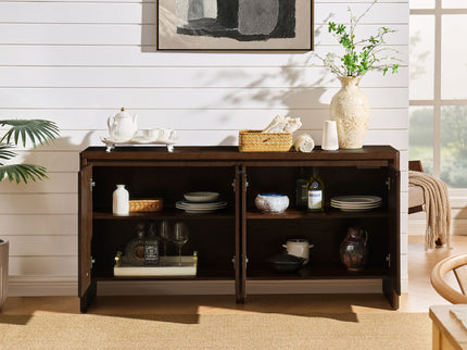 Sideboard Buffet Cabinet With Adjustable Shelves