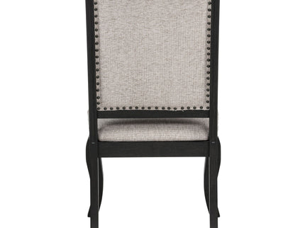 Kinzler - Side Chairs (Set of 2) - Tan / Black