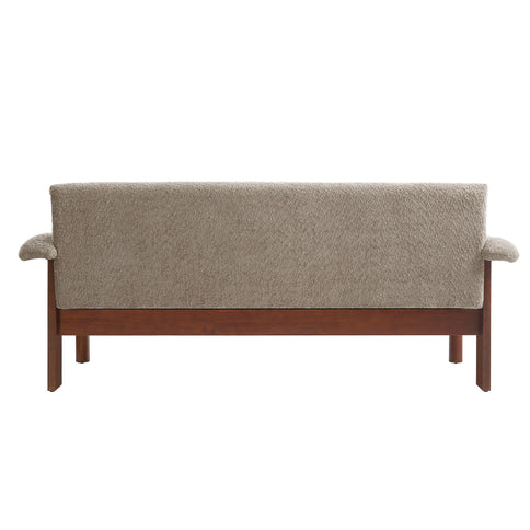 Loveseat Sofa 2 Seater Couch With Armrest Pillows