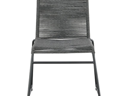 Jerome - Stackable Side Chair (Set of 2) - Charcoal