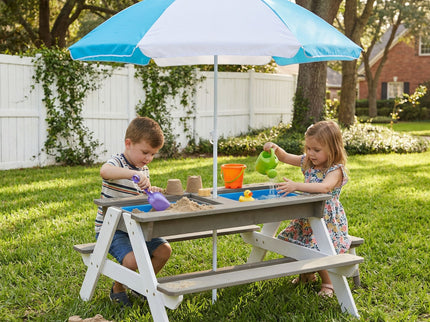 Kids Picnic Table With Sand And Water Table Conversion