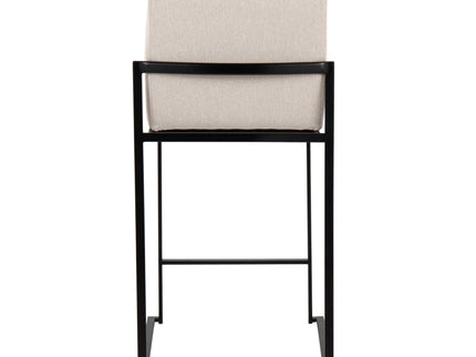 Fuji - Contemporary Modern Elegance, High Back Counter Stool