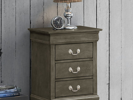 Louis Phillipe - Nightstand - Wood