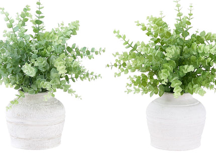 Eucalyptus Grass Artificial Plant (Set of 2) - Green