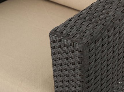 Stylish Outdoor Club Chair With Weather Resistant Cushions