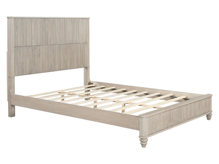 Platform Bed Frame & Tall Headboard