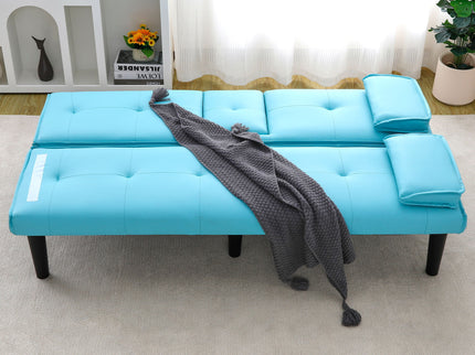 Sofa Bed With Foldable Design And Cup Holder