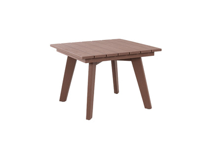 Outdoor Side Table, Wide Tabletop For Patio - Brown