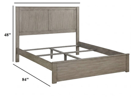 Bed With 2 Panel Headboard