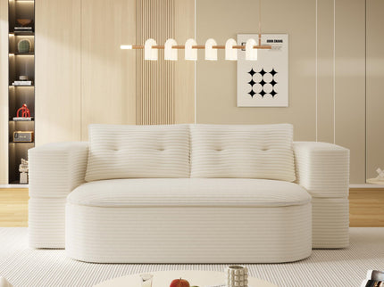 Convertible Floor Sofa Bed With Multi Functional Blanket