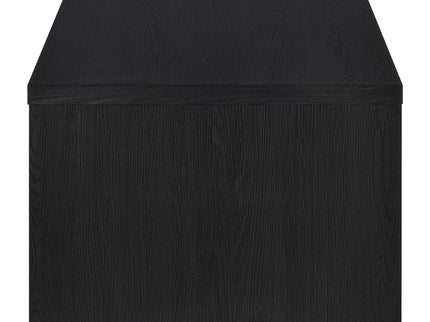 Canyon - Lift Top Table With Dual Drawers Storage Solution - Black