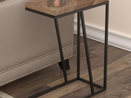 Herringbone Accent Table