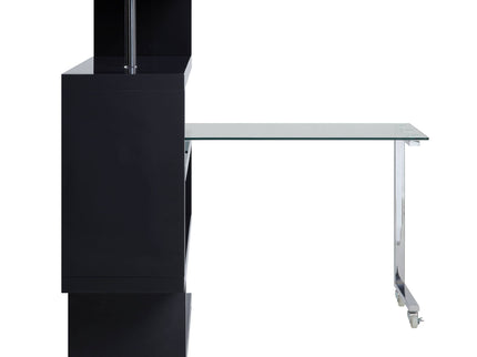 Buck II - Writing Desk With Bookshelf