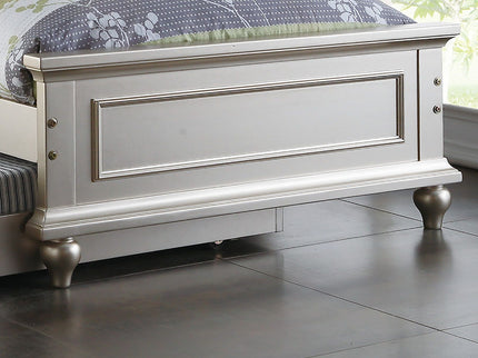 Contemporary Style Bed With Trundle