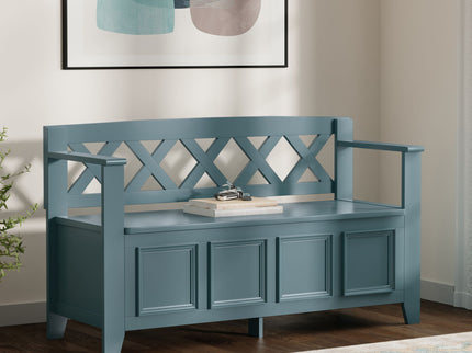 Amherst - Compact Entryway Storage Bench