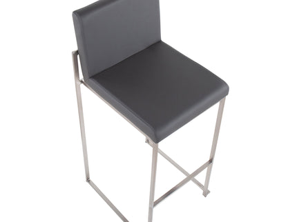 Fuji - Contemporary And Modern Elegance High Back Barstool