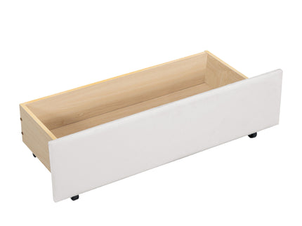 Upholstered Daybed With Ergonomic Design Backrest