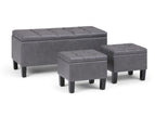 Dark Gray / Faux Leather
