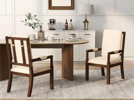 Dining Chairs With Ergonomic Design (Set of 2)