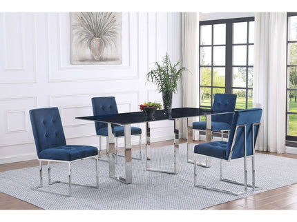 Forster - Rectangular Sintered Stone Dining Table - Gray