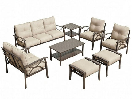 Patio Furniture Set & Coffee Table For Backyard