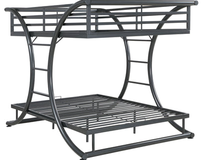 Weston - Bunk Bed Full Over Full - Gunmetal