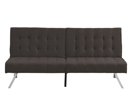 Modern Sofa Bed With Wood Frame And Stainless Legs