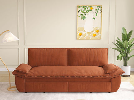 Queen Pull Out Sofa Bed, 3 In 1 Convertible Sleeper Sofa