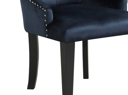 Varian II - Side Chair - Dark Navy
