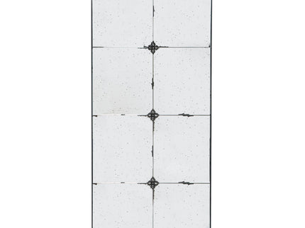 Traditional Decor Style Antique Glass Panel Mirror, Wall Mirror For Bathroom Entryway Console Lean Against Wall