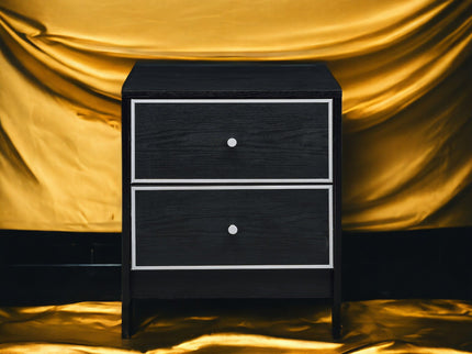 Jabir - Accent Table - Black / Silver
