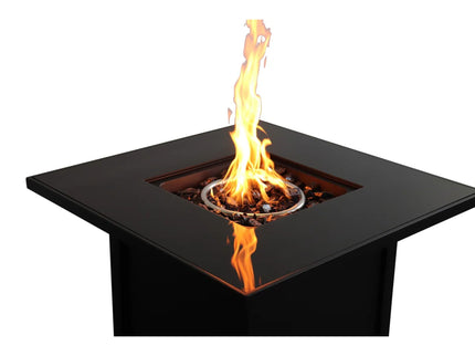 Outdoor Fire Pit For Outdoor Home Garden, Backyard Fireplace - Black