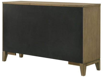 Menlo - 8 Drawer Dresser Cabinet - Natural