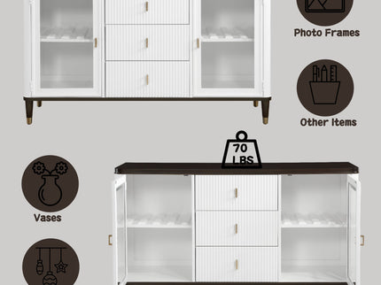 Carene - Server - Brown / White
