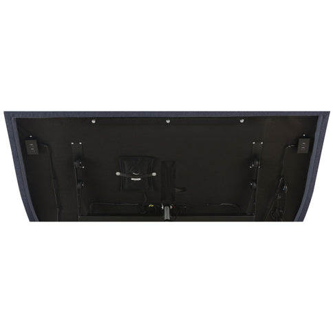 Kelven - Adjustable Bed Base With Wireless Remote And Dual Massage Motors