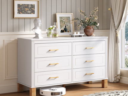 6 Drawer Double Dresser